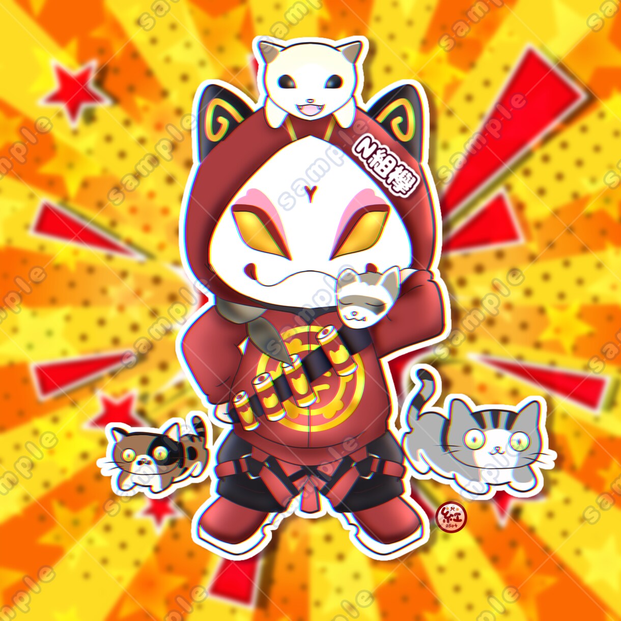 アイコン、サムネ、待ち受け画像描かせていただきます アイコン、サムネ、待ち受け画像、ヘッダー用途に応じて対応中！ イメージ10