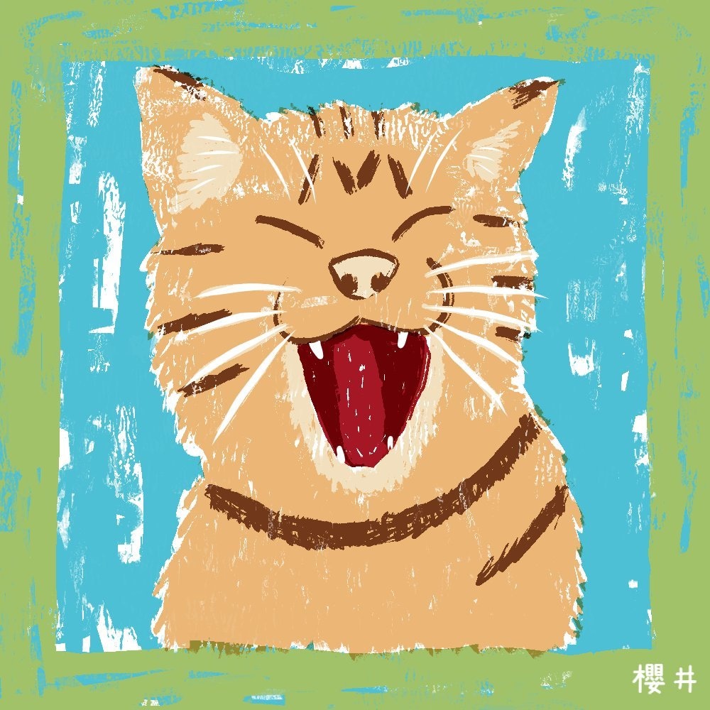 絵本風・主線無しイラストを描けます 主線無しのデフォルメされた人物や動物を描きます イメージ2