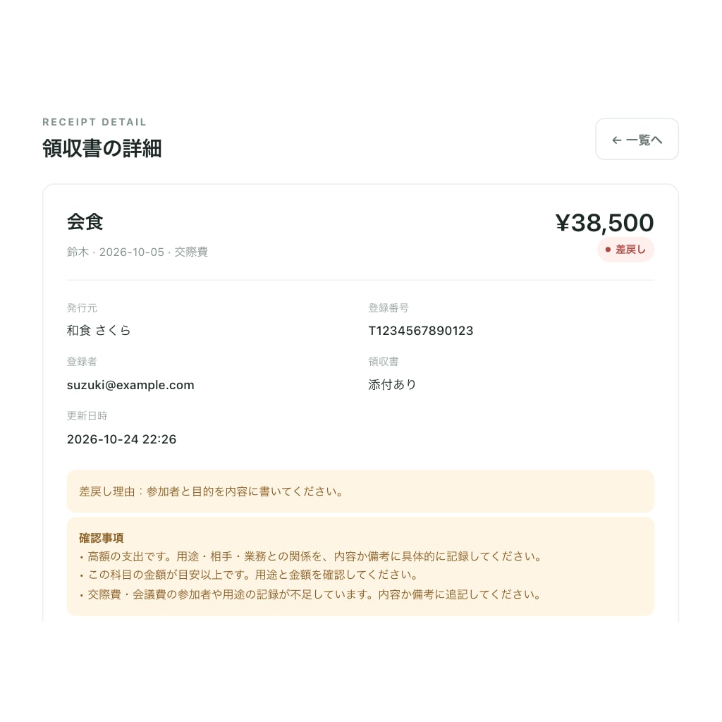 Googleで経費精算の仕組みを導入します 領収書の提出から精算まで、Googleの中で完結 イメージ3