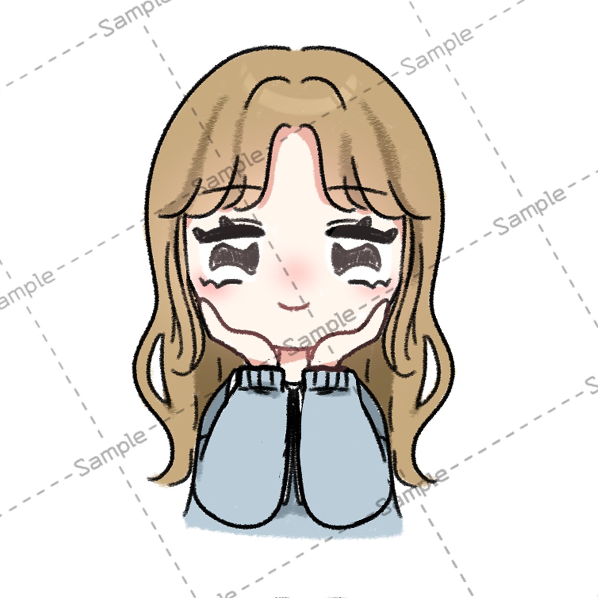 最短即日納品！ゆるふわポップなイラスト描きます アイコン、ミニキャラ、全身など細かいご依頼にも対応します！ イメージ6