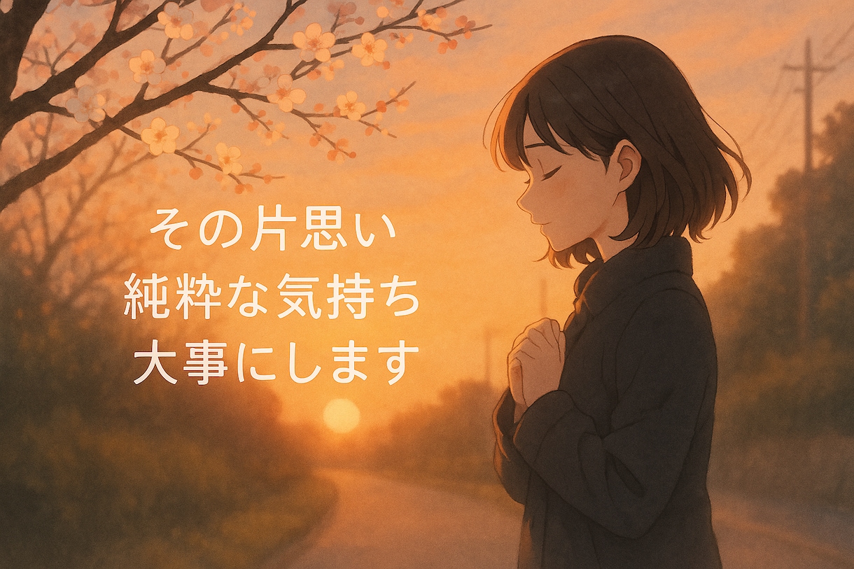 あなたの片思いの行方見守ります 純粋で真っ直ぐな片思いが叶うお手伝いさせてください⭐︎ イメージ1