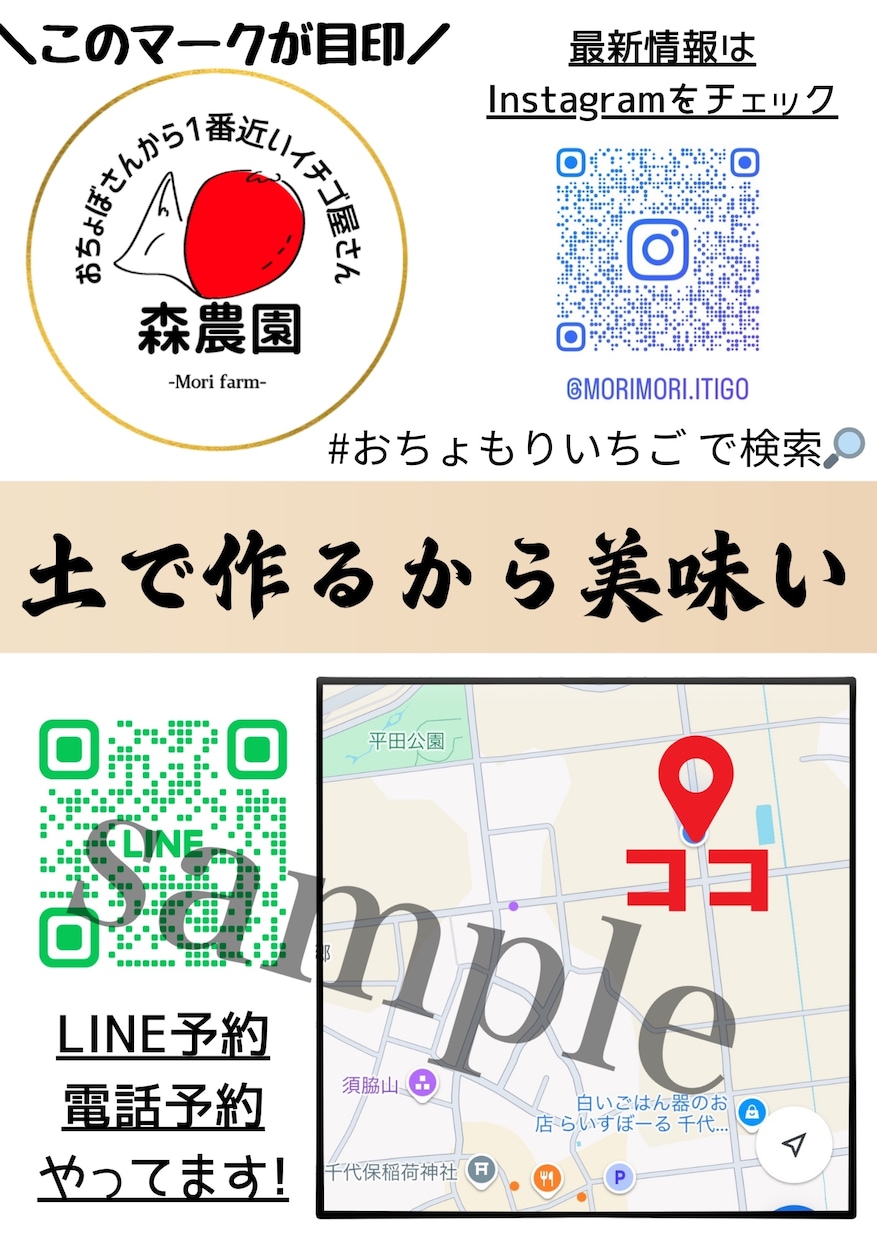 農家さん･個人販売店向け！チラシやPOPつくります 手に取ってもらえる、季節等にも合わせたチラシお作りします！ イメージ3