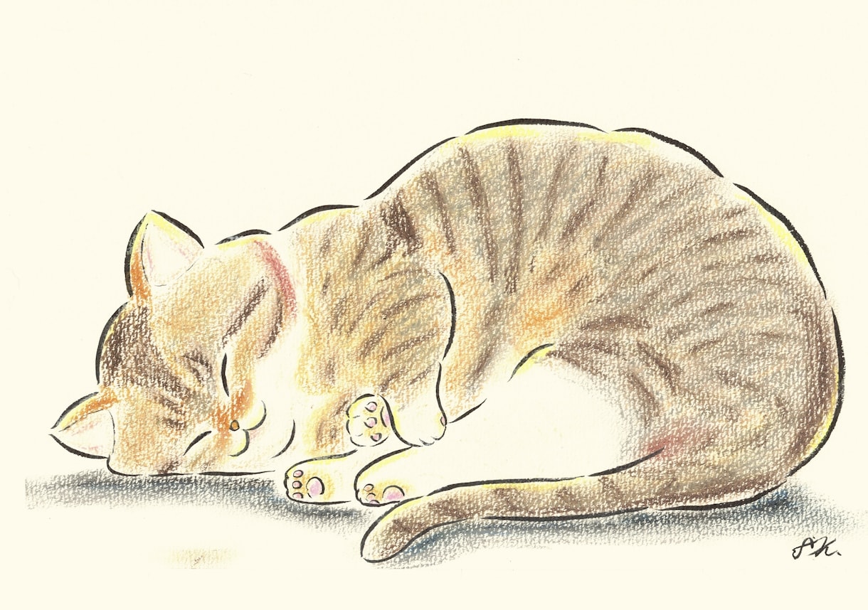 絵本風の優しいペットイラストをお描きします 絵本のタッチで見返したくなる！かわいいペットの姿そのままに！ イメージ3