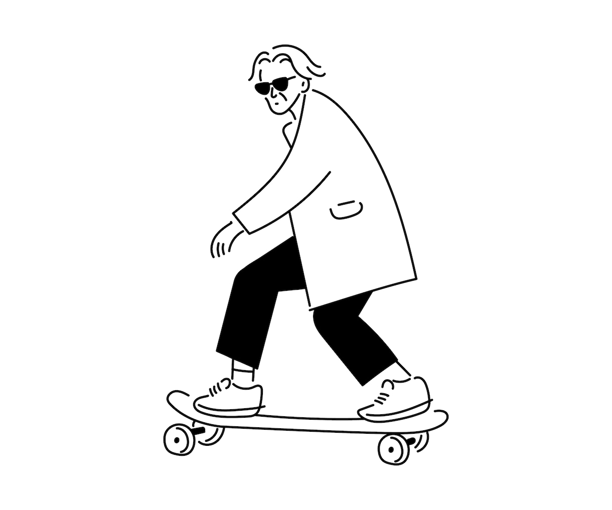 イメージを元にシンプルでおしゃれ　な線画書きます シンプルでオシャレ　友達家族記念日カップル結婚等プレゼントに イメージ1