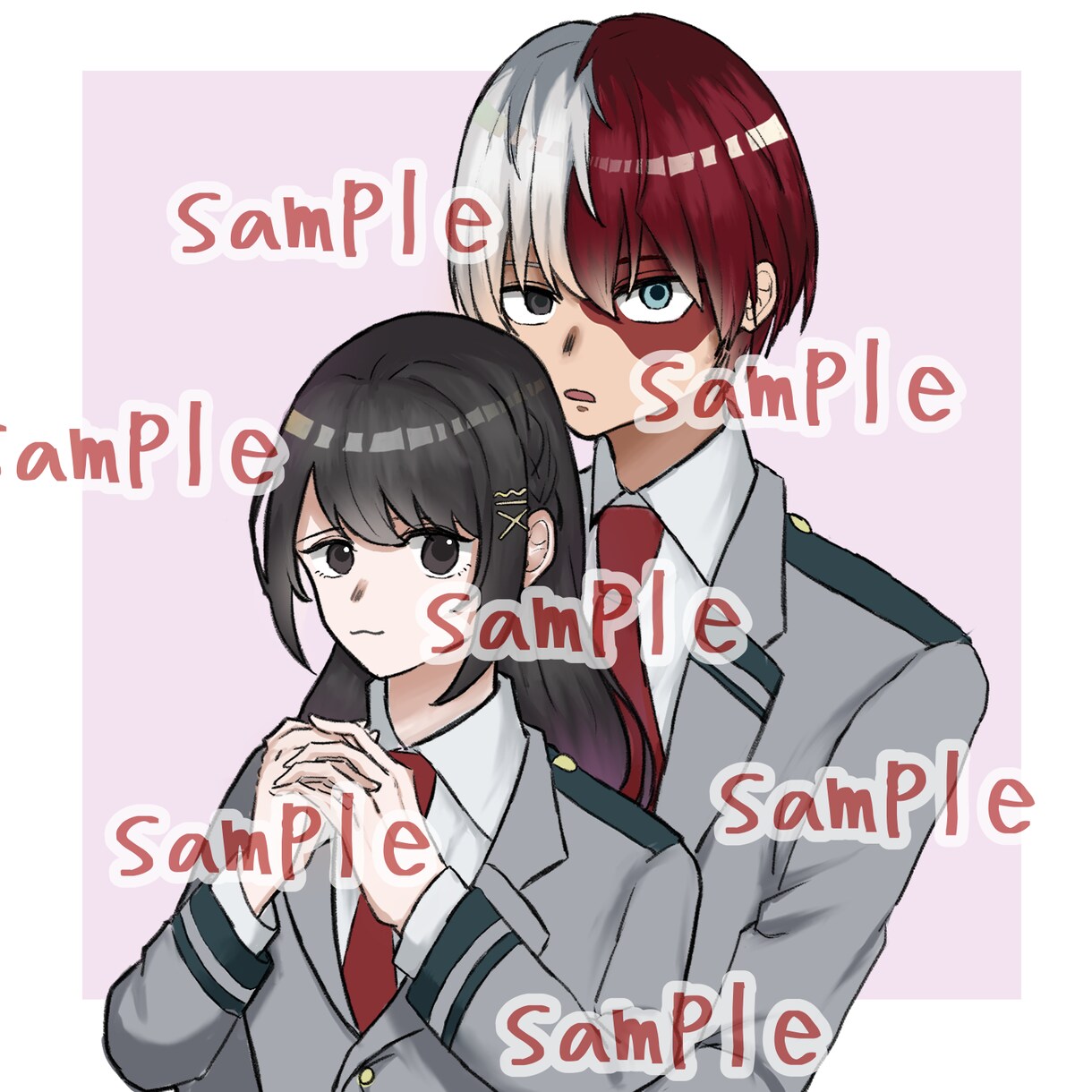 イラスト描きます 夢女子様向けご期待に添えるよう誠心誠意を込めて イメージ1