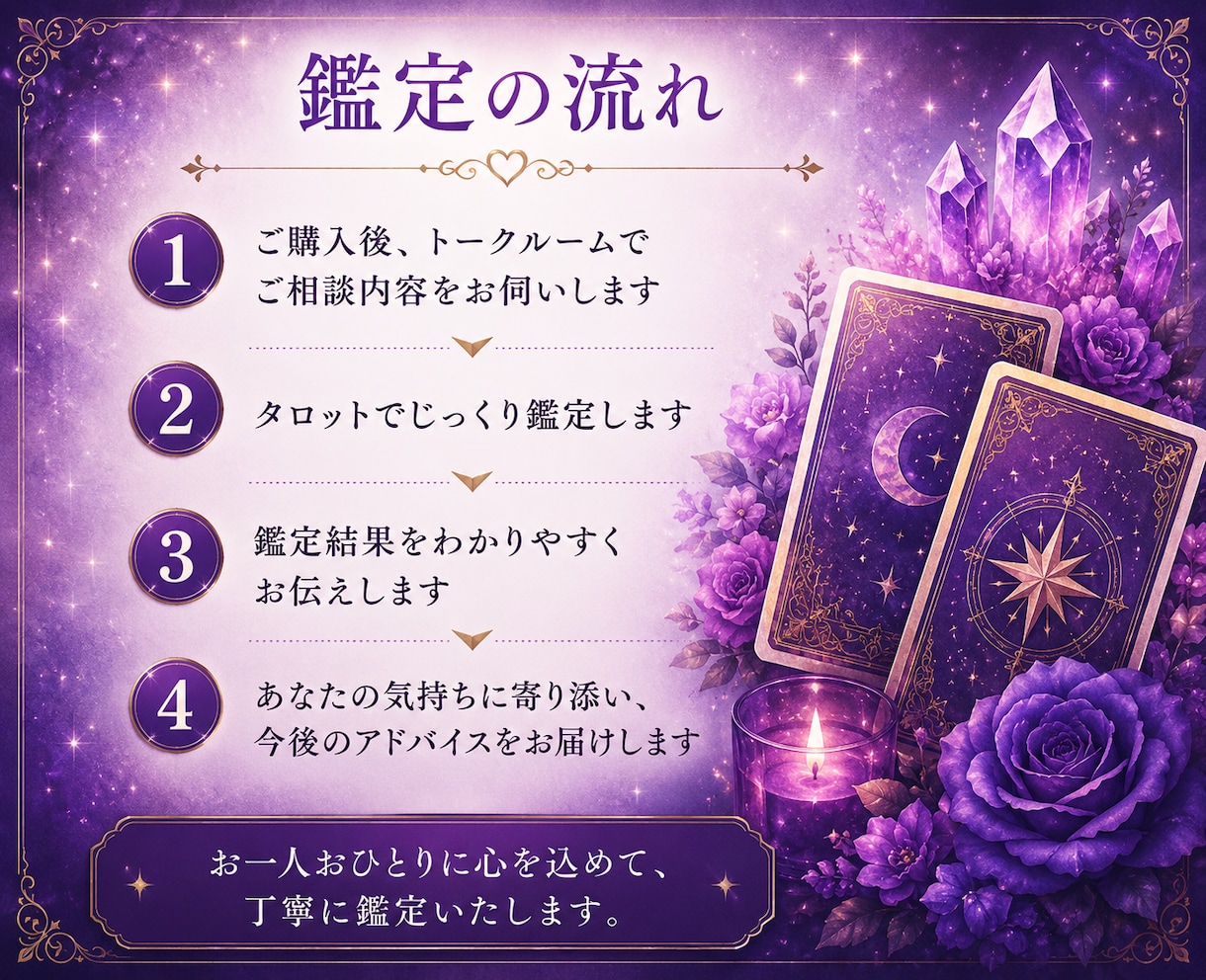 不倫の恋　あの人の気持ちと今後の流れを鑑定します あなたの想いに寄り添い、未来へのヒントをお届けします イメージ4