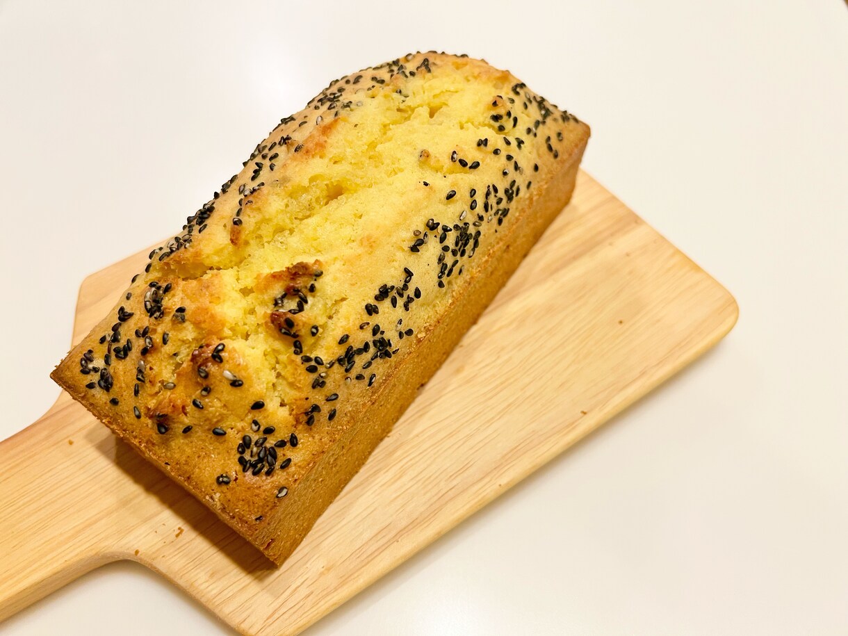 さつまいもパウンドケーキのレシピ提供します 今の季節にぴったりのケーキです イメージ1