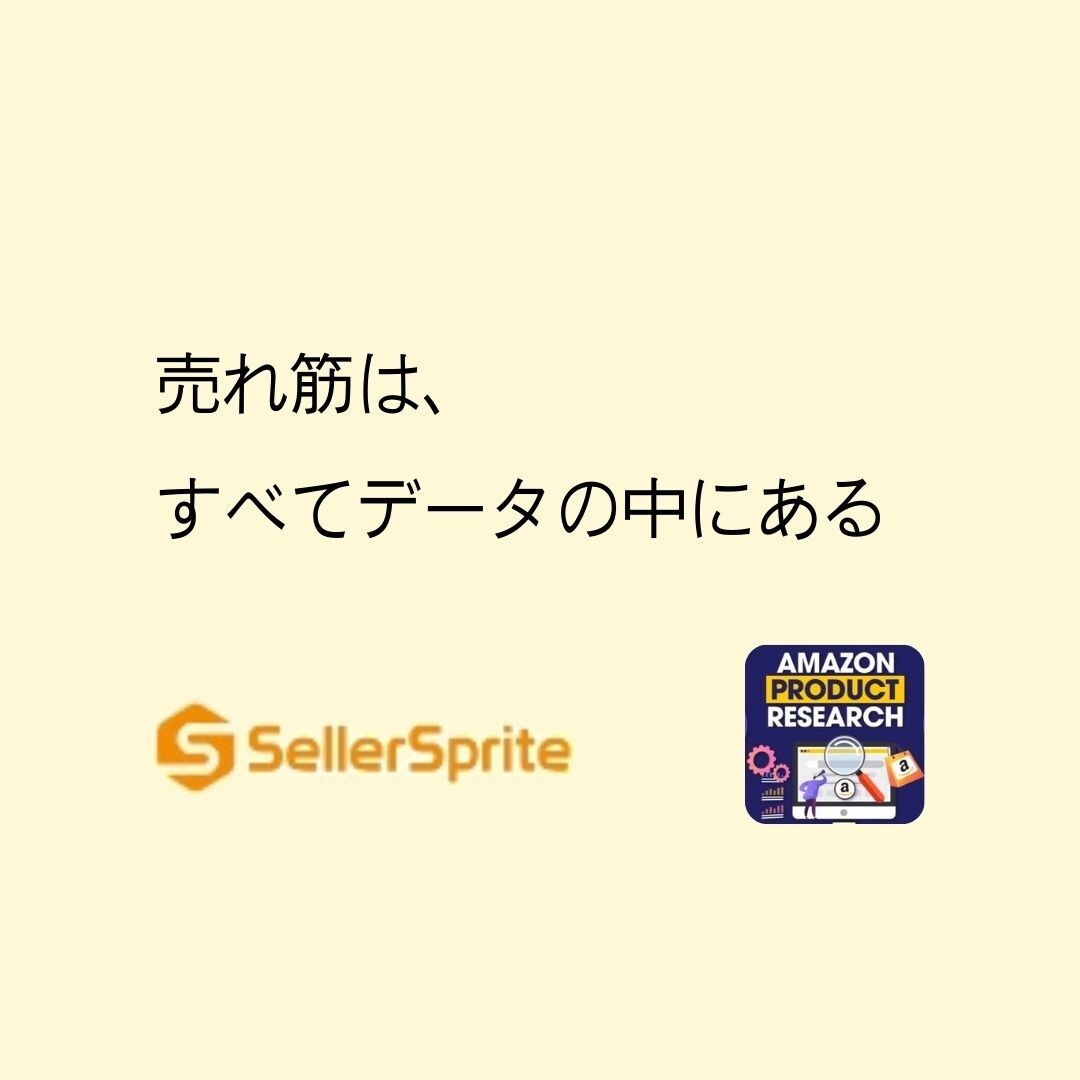 Amazon分析ツール、セラースプライト教えます Amazonのリサーチ、一体どの順番でやればいいの？！ イメージ1