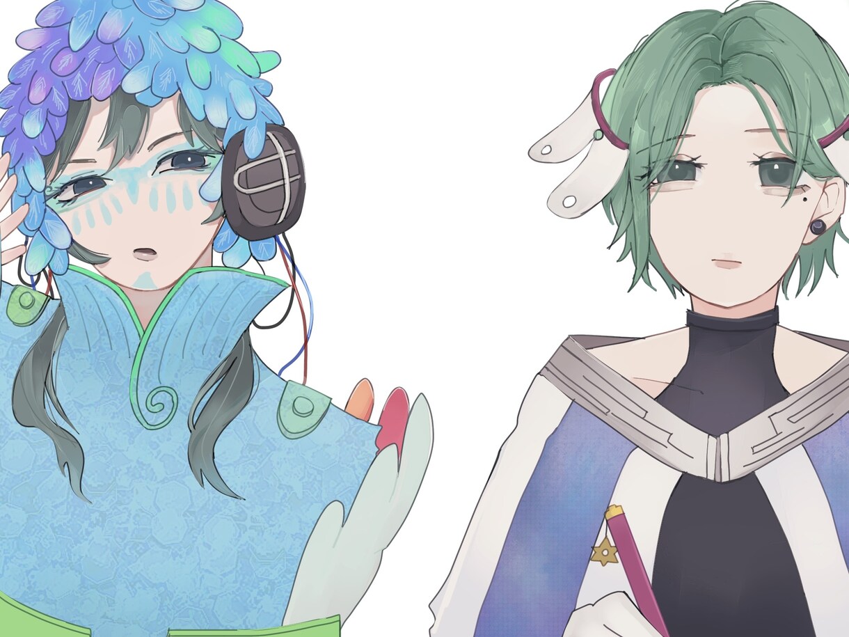 自慢になるアイコン描きます 美大生です。真心込めて描きます。頑張ります！ イメージ3