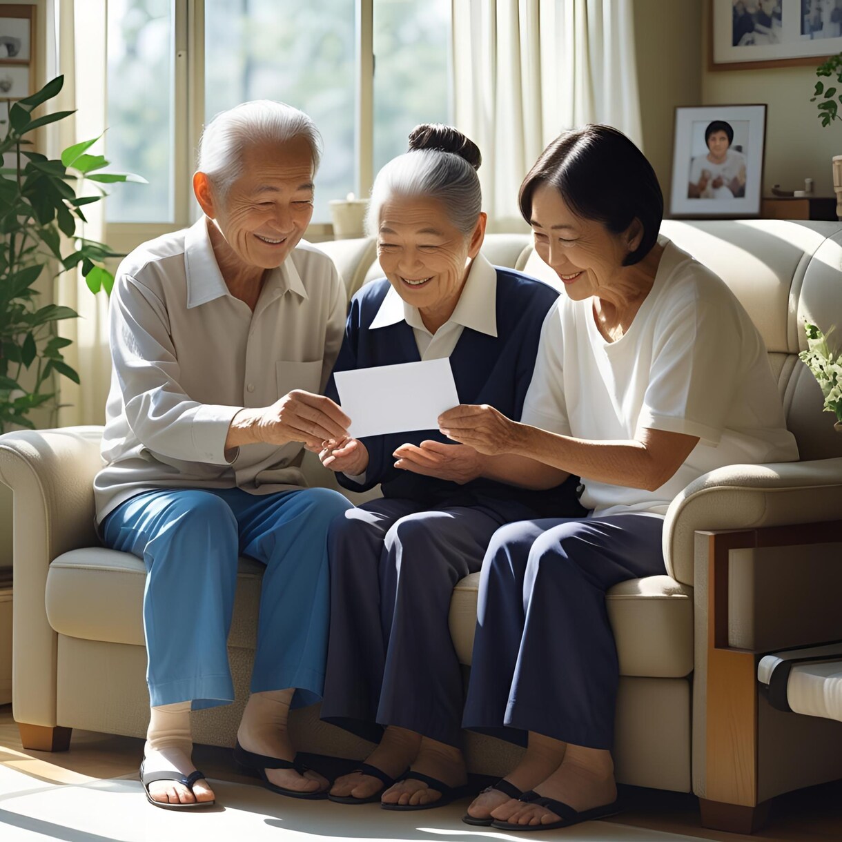 子や孫から祖父母へ一生の宝物になる手紙を代筆します 心に残る記念日・報告・感謝の想いをかたちに イメージ5