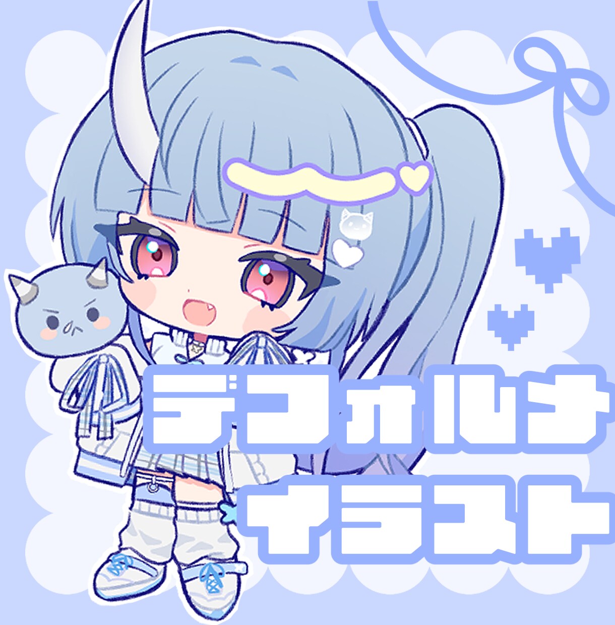 デフォルメイラスト制作します 動画、アイコン、グッズ等に様々な用途に使用できます！ イメージ1