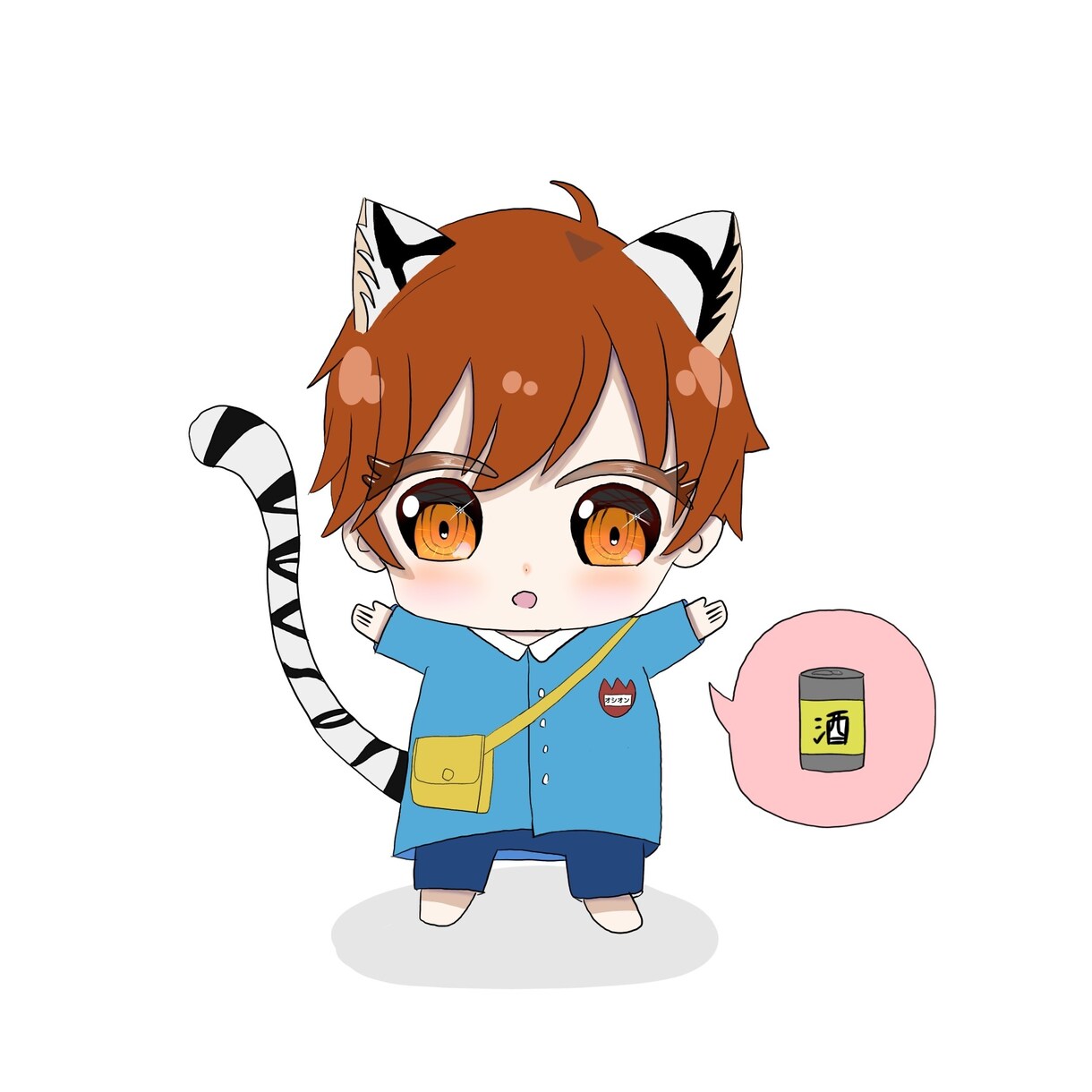 ミニキャラかきます 1000円でミニキャラかきます。最速で当日完成です イメージ2