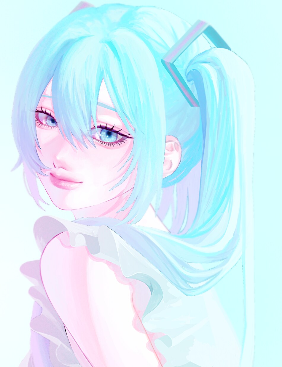 透明感のあるかわいいイラスト描きます 目を引く透明感と繊細な塗りを活かして丁寧に描きます。 イメージ3