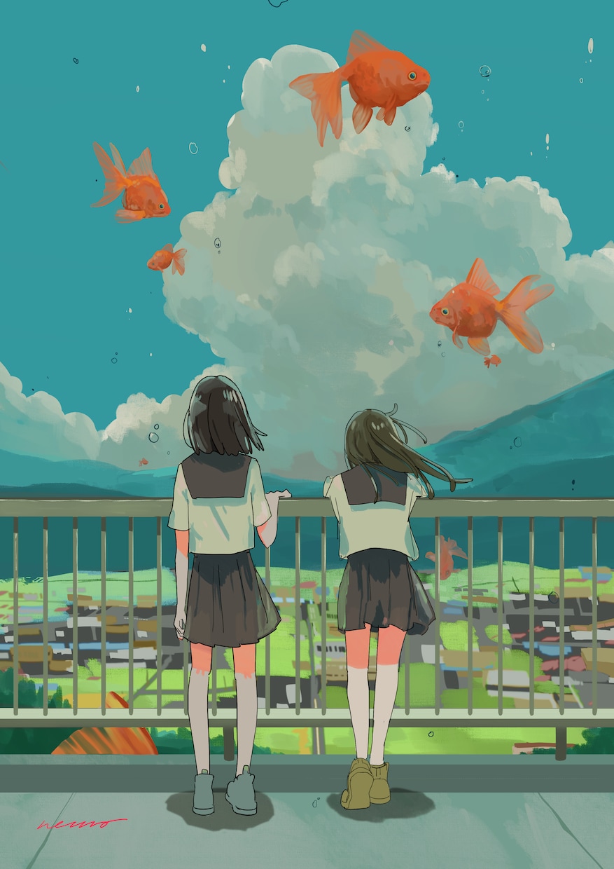 ストーリー性のあるイラストを描きます 個性的なタッチで目を引き魅了するイラストを提供します!! イメージ7