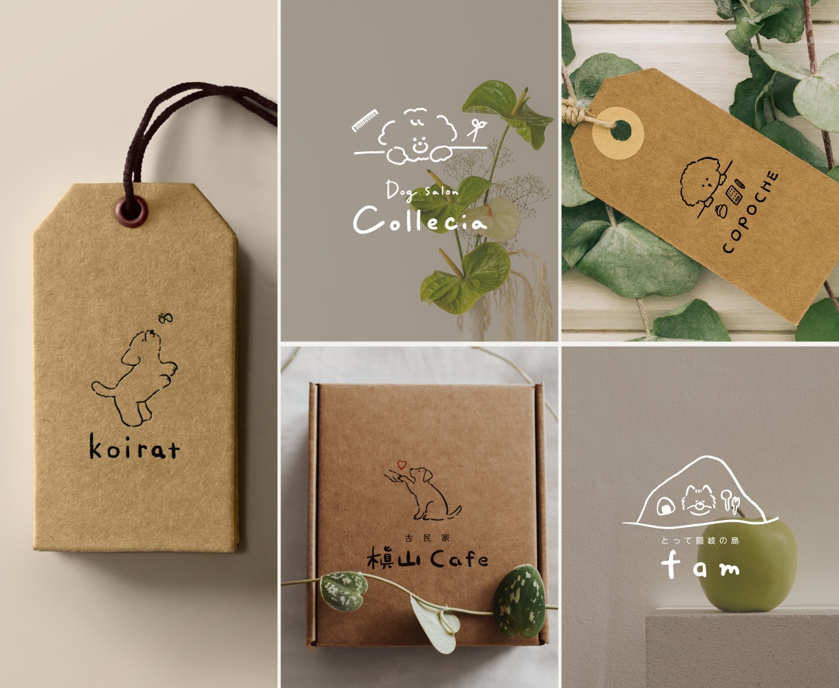 やさしくて温もりのある手描きロゴをお作りします カフェ・サロン・個人店に◎ナチュラルでかわいい世界観を☺︎ イメージ4