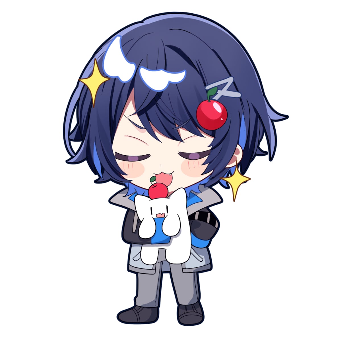商用利用込み!ぷにぷに二頭身のSDイラスト描きます 〜8月納期可!〇お急ぎ〇募集中お気軽にご相談ください! イメージ8