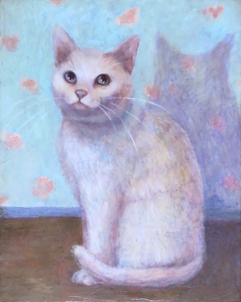 猫の肖像画、空想画などを油絵で描きます お家に愛する猫ちゃんの絵画を飾りませんか？ イメージ8