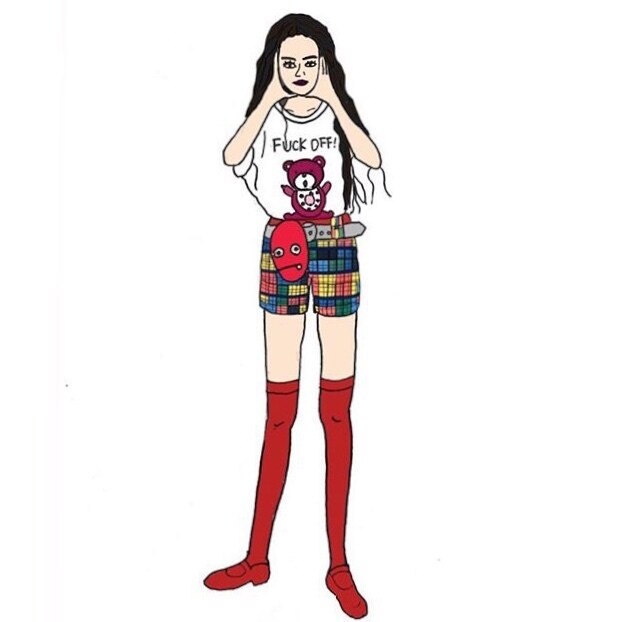 お気に入りの全身をイラストにします 洋服が好きな方、おしゃれが好きな方におすすめ！ イメージ3