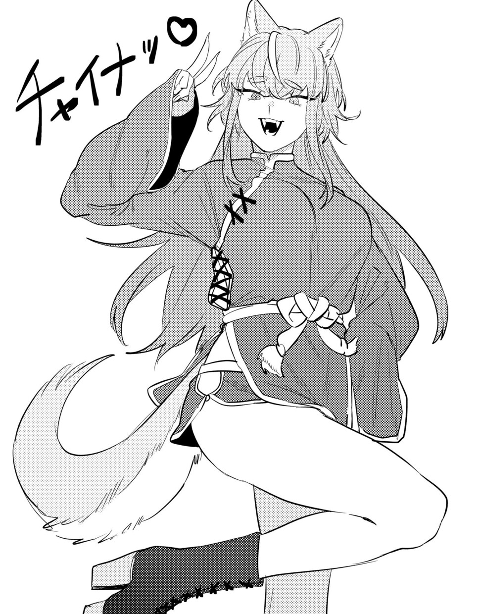 モノクロの一枚絵を制作いたします モノクロでシンプルながらもかっこいいイラストを制作致します！ イメージ6