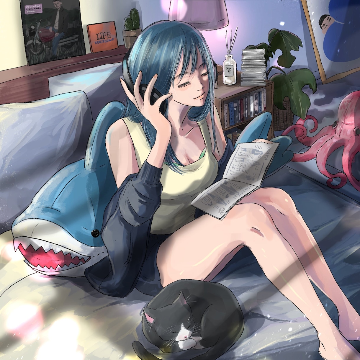 MV,PVに！世界観のある背景こみイラスト描きます 提案力が魅力！作品の特徴を読み解き、その世界観を描きます イメージ2