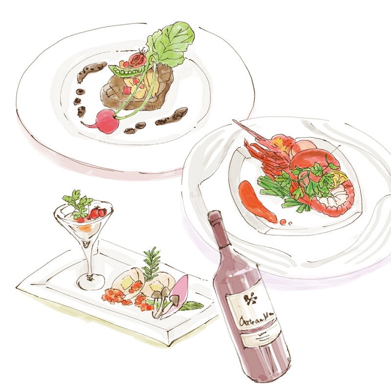 手描き風メニューイラスト制作いたします レストラン・カフェ・居酒屋などのメニューに！ イメージ1
