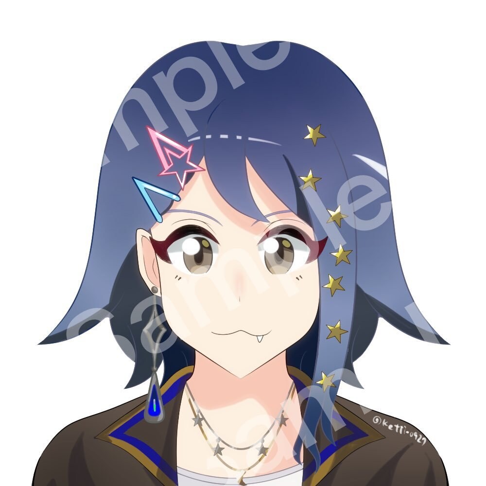 SNS、配信用のアイコン描きます お気軽にアイコンイラストをご提供 イメージ1