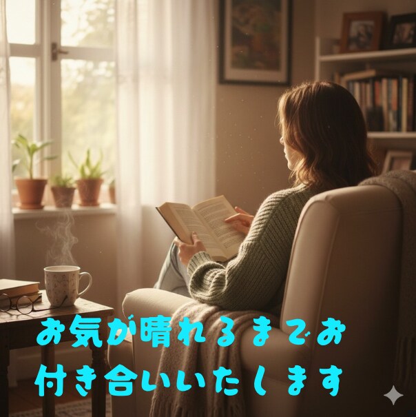 あなたの溜まりに溜まった愚痴聞きます 日頃のモヤモヤ、吐き出してスッキリ！安心空間で心のお掃除を イメージ3