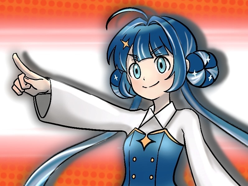ポケモントレーナー風イラスト描きます トレーディングカード風やバトル風、ウェルカムボードにも♡ イメージ4