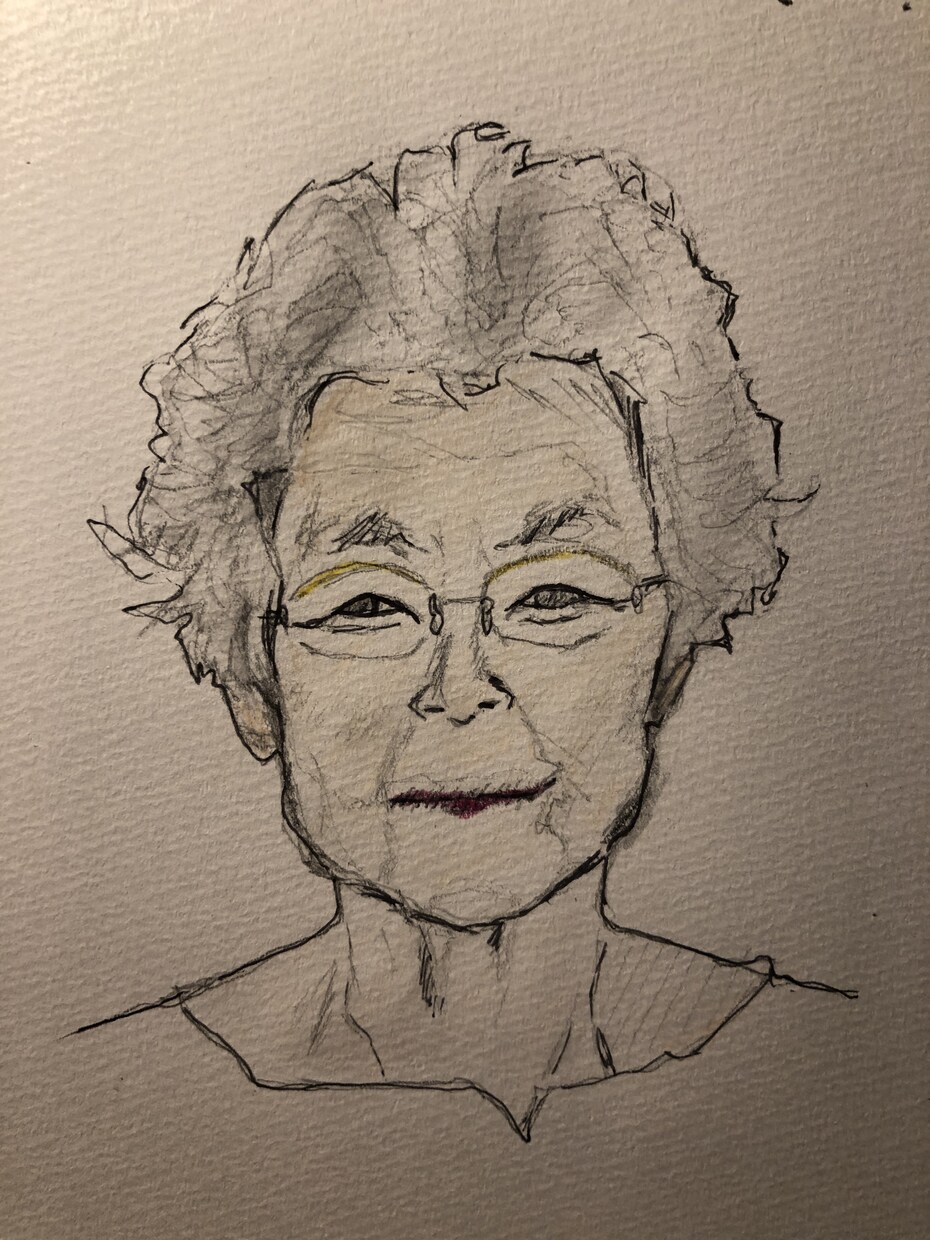 あなたの魅力的な似顔絵描きます 写真をもとに鉛筆画で味のある、線画のような似顔絵描きます。 イメージ4