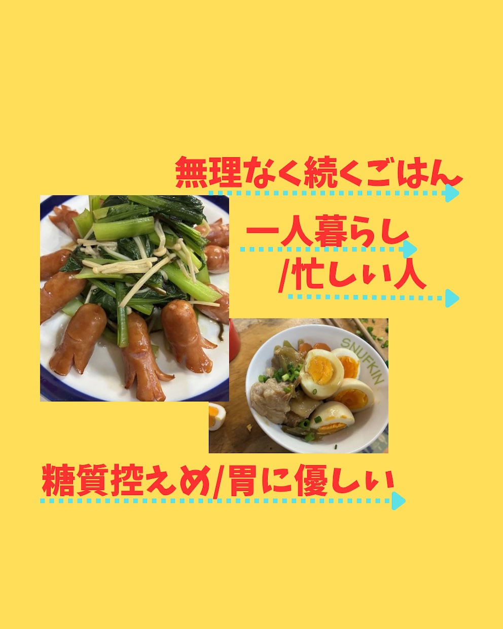 栄養士があなたに合わせた1週間分の献立を作成します 毎日の「何食べよう？」をラクにします イメージ6