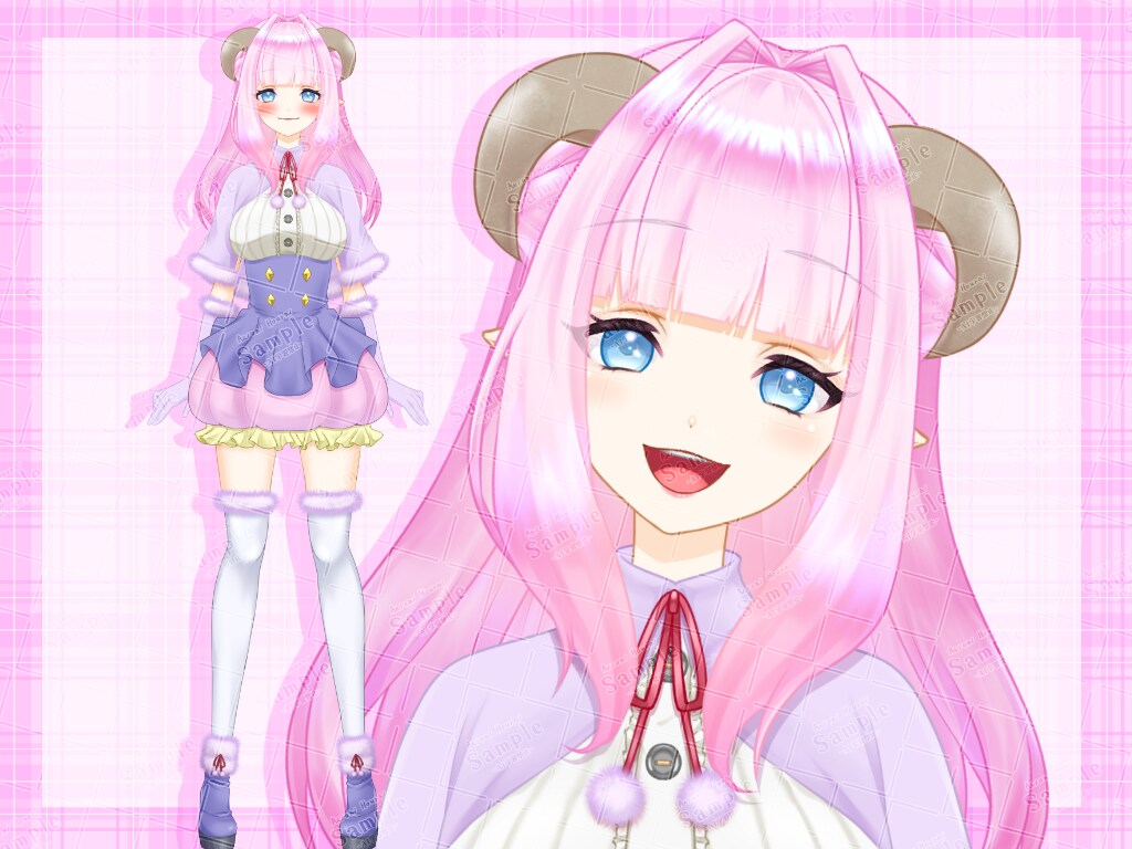 Vtuberモデルを制作致します ご予算相談可能！オプションも記載以外も気軽にご相談ください！ イメージ6