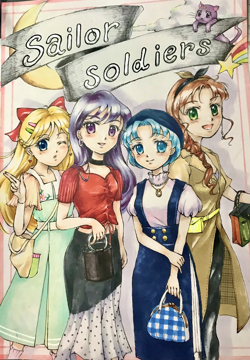あなたの好きな女の子キャラクターを描きます 可愛い！カラフル！一枚のイラストにあなたの思いを代弁します。 イメージ8