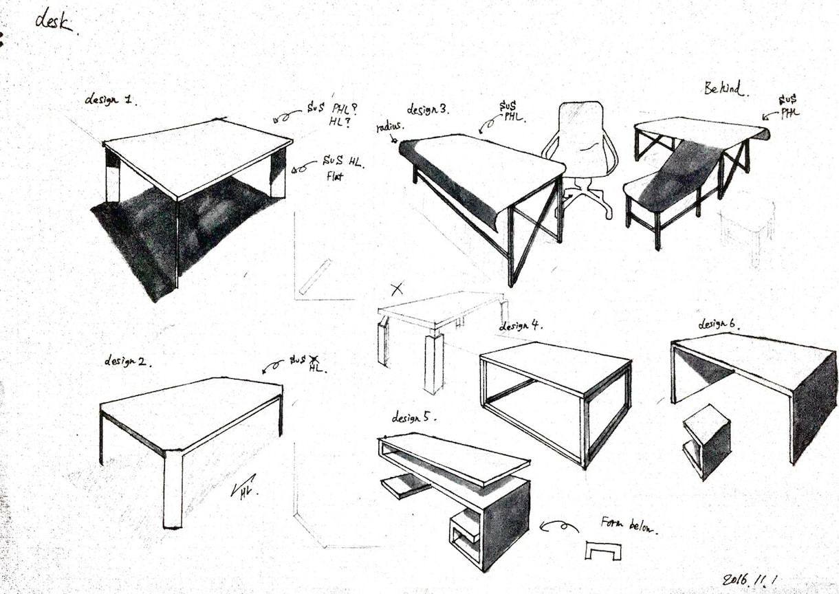 作りたい物のイメージを立体パース、図面にします 頭の中に作りたい物があるが、図面や絵が描けない方にオススメ！ イメージ4