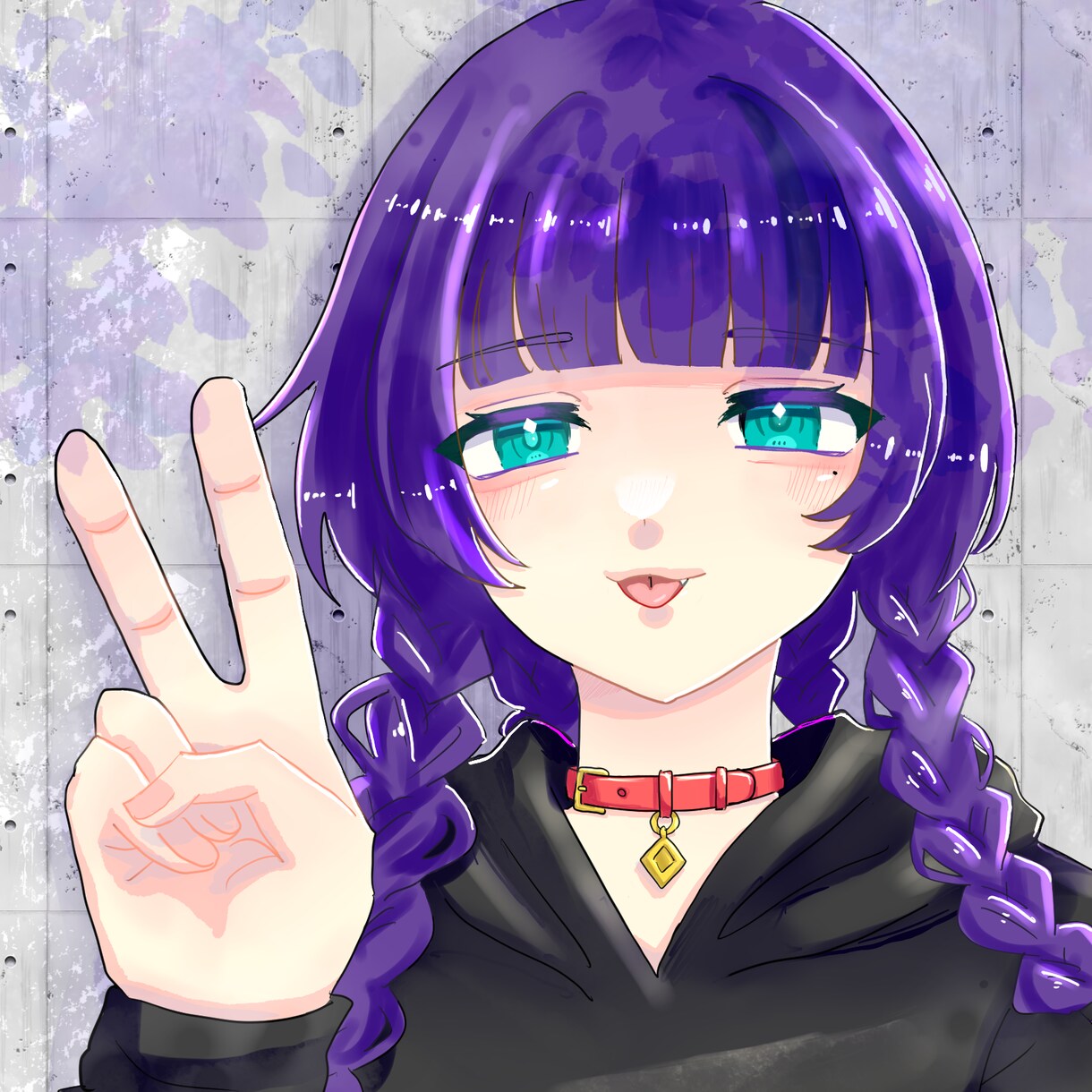 SNSのアイコンやヘッダー、1枚絵、立ち絵描きます 縦型のライブ配信されてる方におすすめです。商用利用込み イメージ3