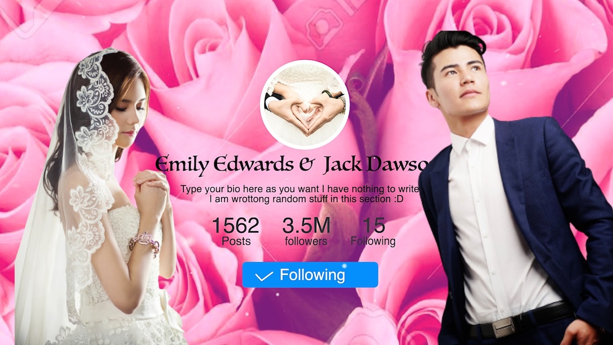 インスタグラム風のプロフィールムービー作ります 妥協なし！こだわる人向け！修正回数無制限/追加料金不要 イメージ1