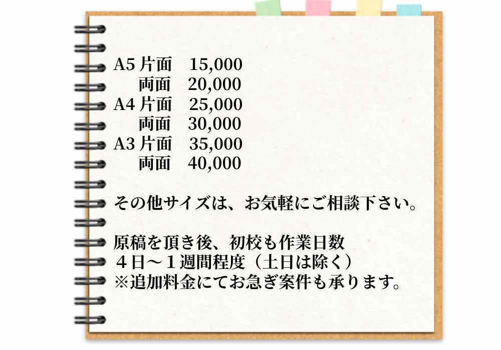チラシで伝えたいを提供します ココナラ開始記念5,000円引価格でチラシを作成します。 イメージ2