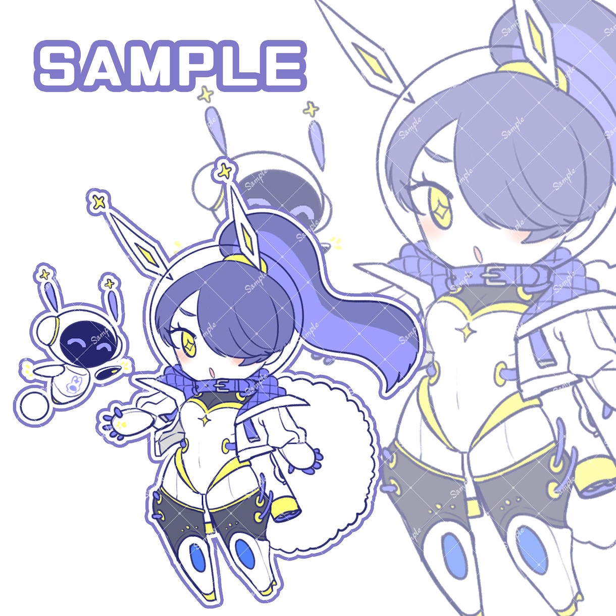 ミニキャライラストを描きます 商用利用もOK！さまざまな場面で使用可能！ イメージ10