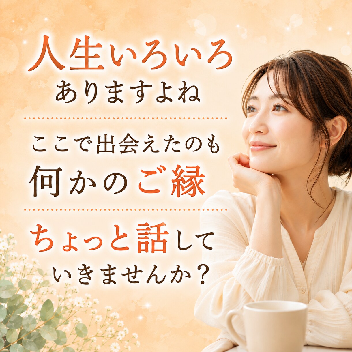 ママナースがあなたのお話しをうかがいます 5分でもOK！仕事・恋愛・家庭・子育て・愚痴などなど イメージ8
