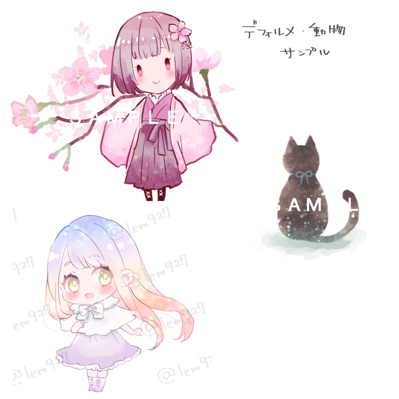 アイコンを制作いたします ラフ確認無し/修正無し/創作、オリジナルのみ イメージ7