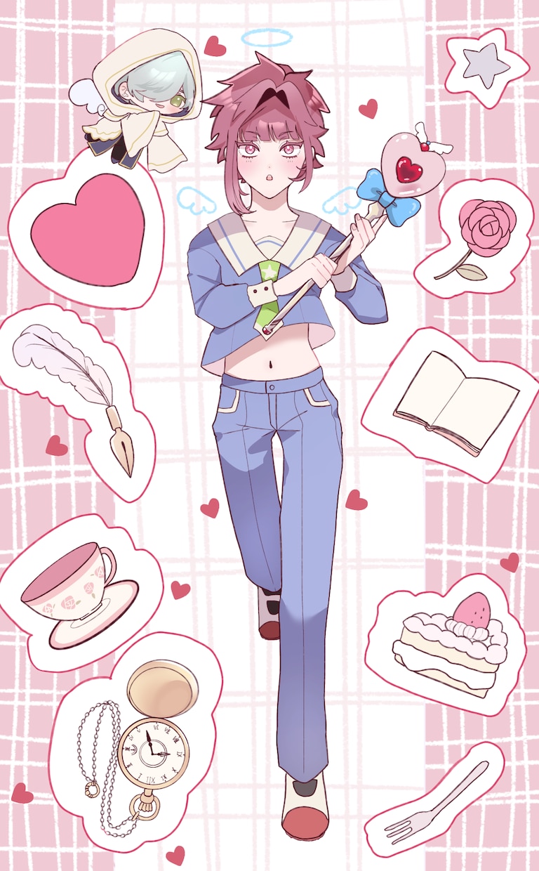 色んな種類のイラストを描きます オリジナルキャラ、夢絵、推しさん、なんでもござれ。 イメージ4