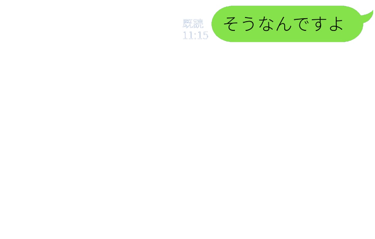 LINE風吹き出し作成代行します LINE風動画をなんとなく作ってみたい方、気軽にご依頼を♪ イメージ3