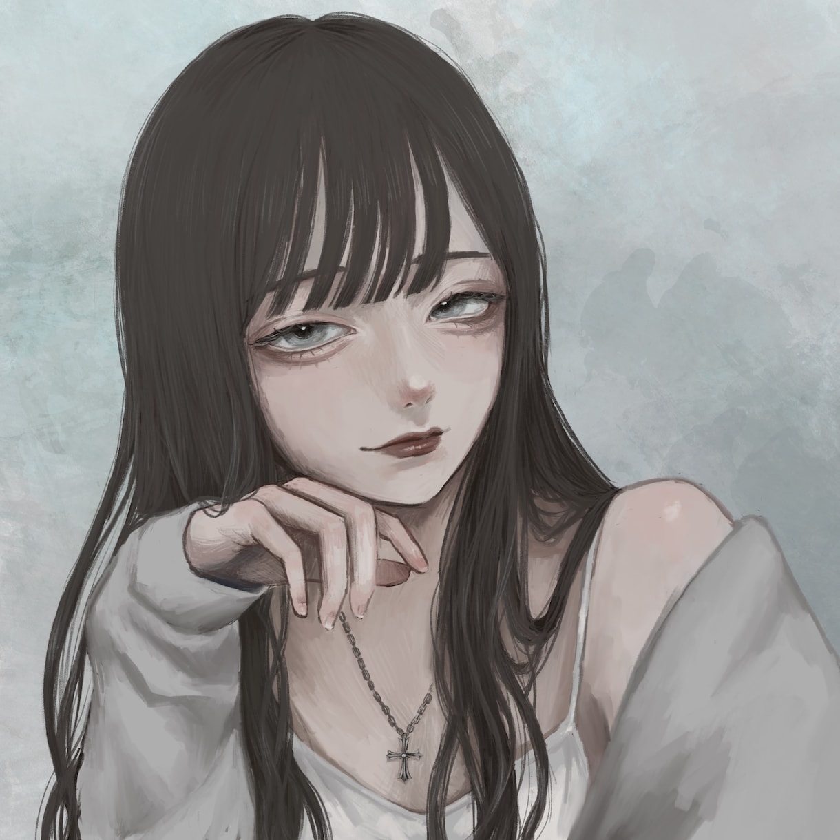 繊細な厚塗りイラスト描きます アイコンや配信背景、MVイラストに。無料オプションも豊富 イメージ7