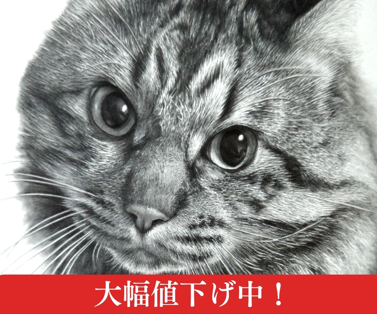 リアルな鉛筆画！ご家族、ペットの肖像画を描きます 記念日や贈り物、自分へのご褒美、インテリア等にいかがですか？ イメージ1