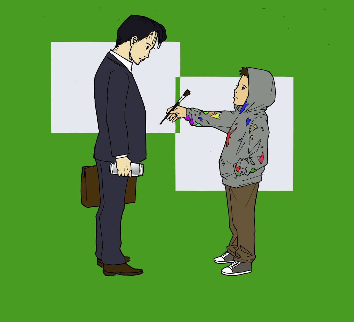 キャッチーでメッセージ性を感じるイラストを描きます カワイイからかっこいいまで幅広く対応/セール中 イメージ9