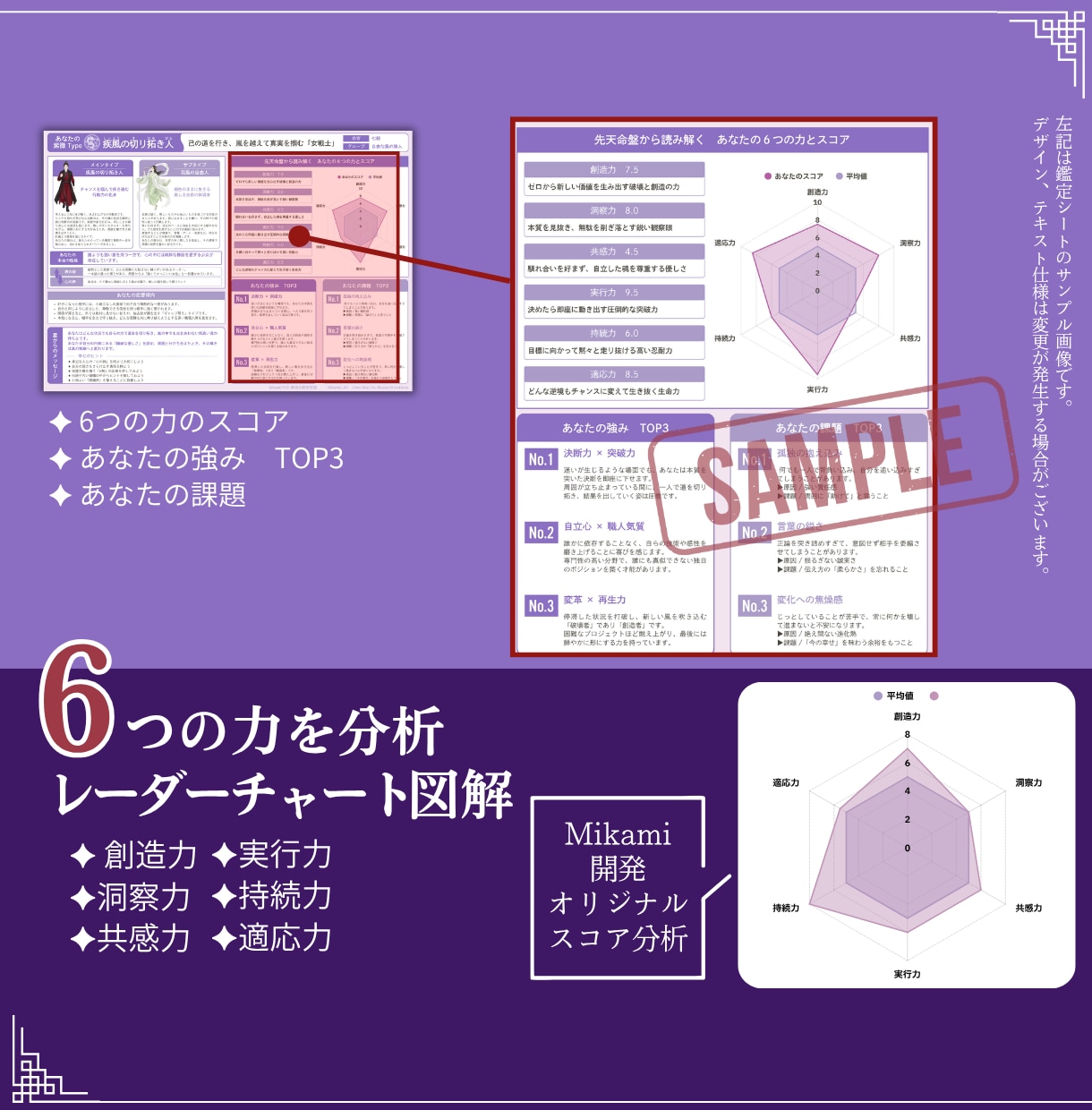 あなたの本当の強みは？開運へ導く真の性格占います 運命が示す【本当の性格と強み】を知り開運を導く！紫微斗数占い イメージ6