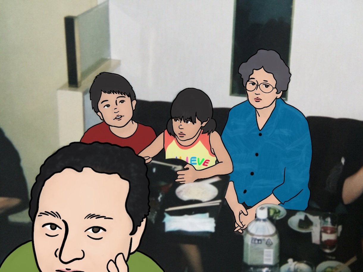 ちょっとデフォルメ似顔絵承ります 10人グループまで承ります。グループのご依頼にオススメ イメージ2