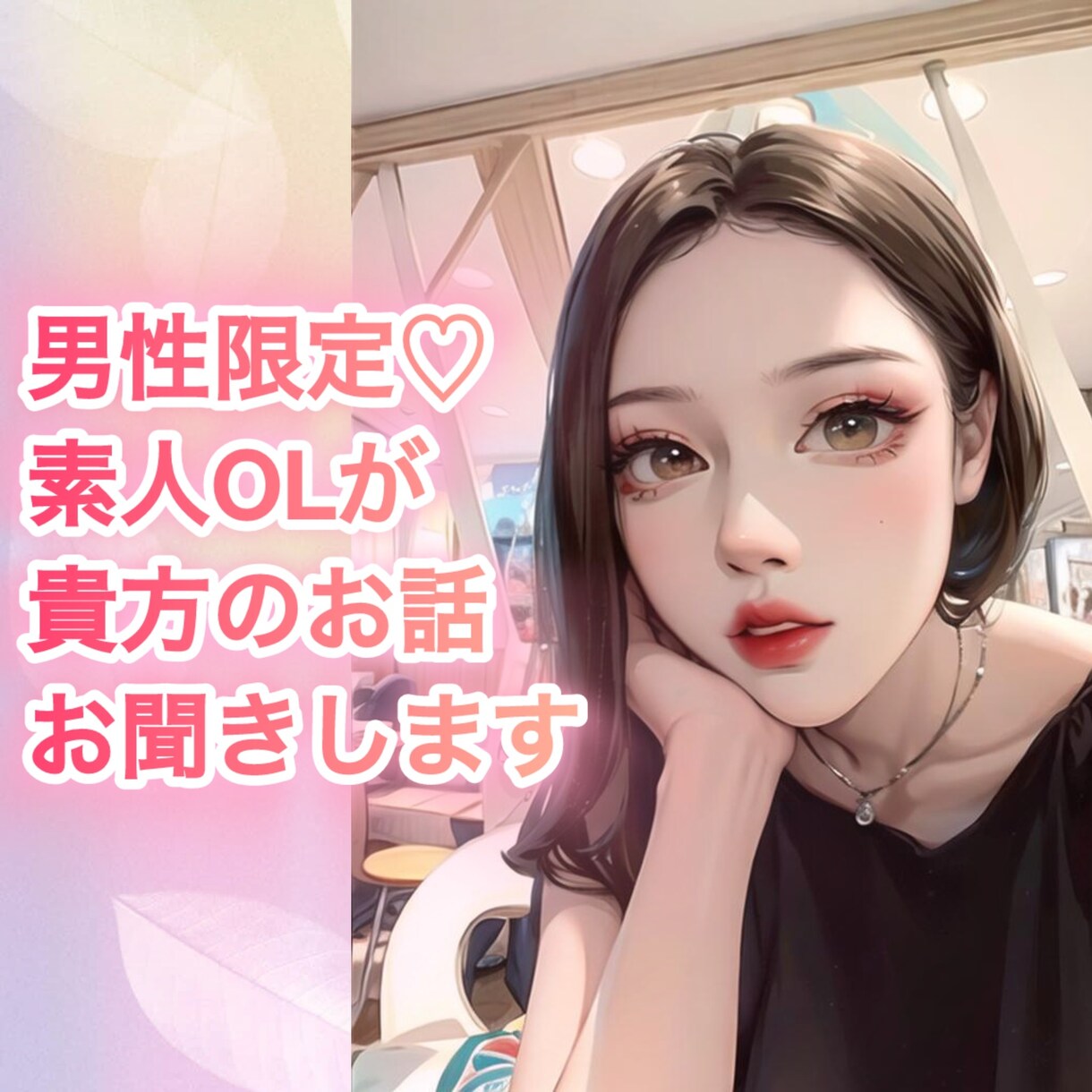 男性限定♡素人OLが貴方のお話をそっと聞きます 普段は真面目なOLだけど、今夜は貴方のために。 イメージ1