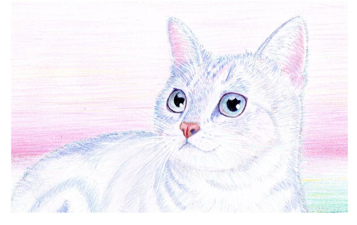 ペットの絵を、色鉛筆、アクリル水彩で描きます 色鉛筆アクリル水彩どちらでもPainter解説本執筆有 イメージ4