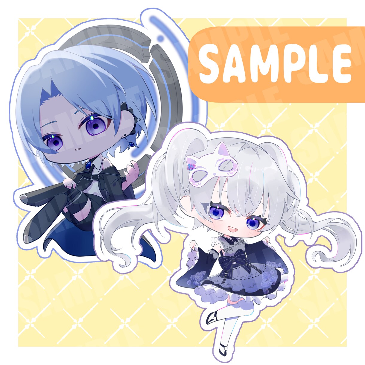 可愛いミニキャラを描いてほしい人のために描きます Vの姿やオリキャラを描いてほしい人方向け！ イメージ3