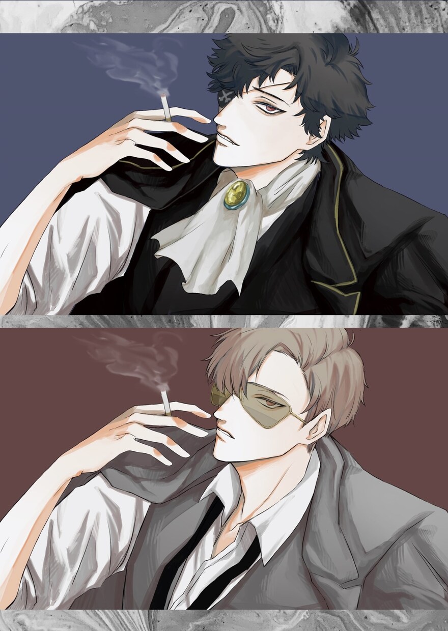SNS用のアイコンや動画用のイラスト等お描きします 男性キャラ（青年〜おじさんが得意です） イメージ6